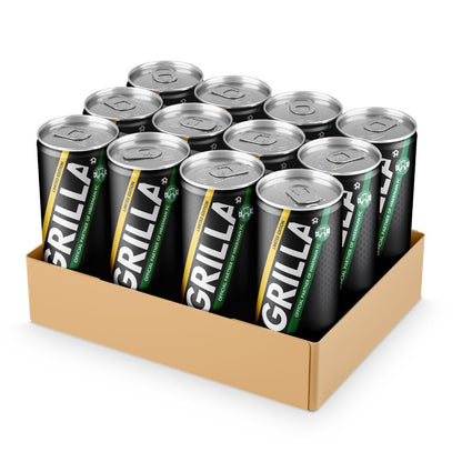 Limited Edition Hibernian FC - Grilla Energy Drink 12x 250ml