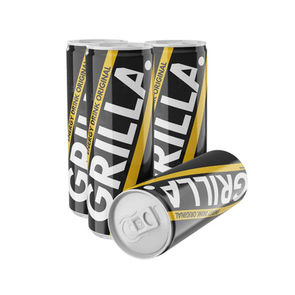 Grilla Energy Drink (Original) 4x 250ml