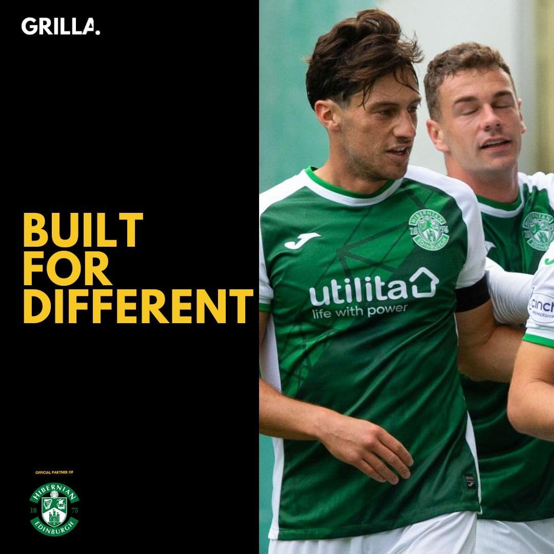 Limited Edition Hibernian FC - Grilla Energy Drink 12x 250ml